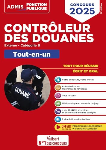 concours Contrôleur des douanes - Catégori