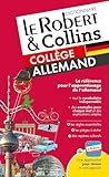 Dictionnaire Le Robert & Collins Coll%C3%A8ge Allemand   Nouvelle %C3%A9dition