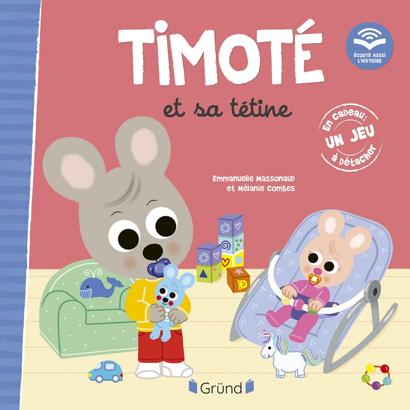 Timoté et sa tétine - avec 1 QR code