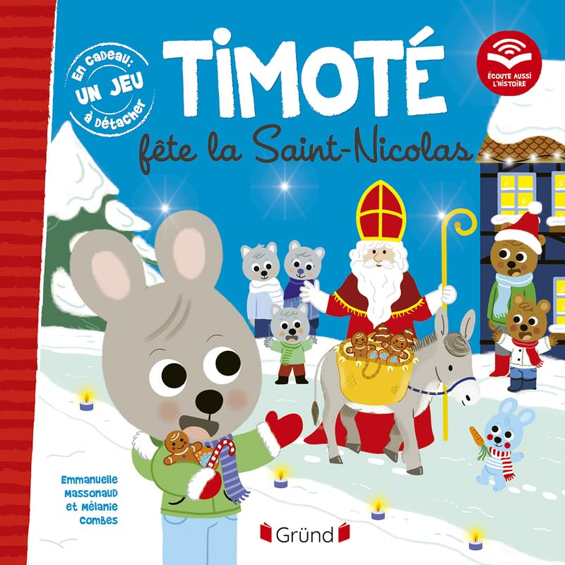 Timoté fête la Saint-Nicolas. Avec 1 jeu à détacher
