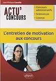 L'entretien De Motivation Aux Concours