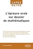 L'%C3%A9preuve Orale Sur Dossier De Math%C3%A9matiques Capes