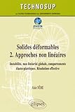Solides D%C3%A9formables 2 Approches Non Lin%C3%A9aires Instabilit%C3%A9 Non Lin%C3%A9arit%C3%A9 Globale Niveau C