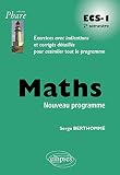 Maths Ecs1 Deuxime Semestre Nouveau Programme