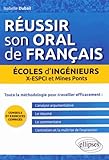 R%C3%A9ussir Son Oral De Fran%C3%A7ais %C3%A9coles D'ing%C3%A9nieurs X Espci Mines Ponts