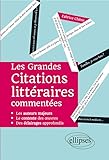 Les Grandes Citations Littraires Commentes