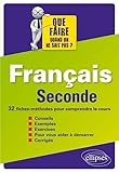 Fran%C3%A7ais Seconde 32 Fiches M%C3%A9thodes Pour Comprendre Le Cours