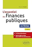 L'essentiel Des Finances Publiques En Fiches   2e %C3%A9dition