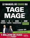 Le Manuel De Cours Du Tage Mage   %C3%A9dition 2019