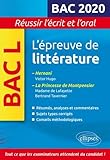 L'%C3%A9preuve De Litt%C3%A9rature Bac 2020. Hernani, Victor Hugo. La Princesse De Montpensier, Madame De Lafayette 