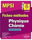 Physique Chimie Mpsi   Fiches M%C3%A9thodes Et Exercices Corrig%C3%A9s