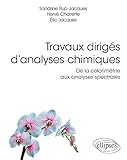 Travaux Dirigs Danalyses Chimiques De La Colorimtrie Aux Analyses Spectrales