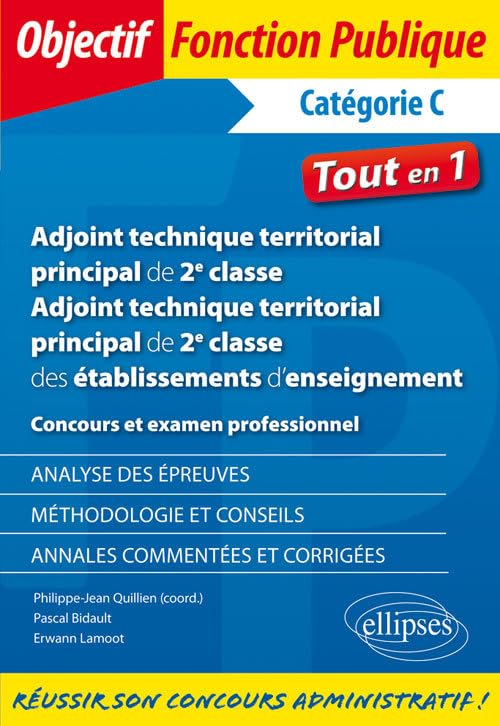Agent technique territorial principal de 2e classe, adjoint technique territorial principal de 2e classe — Catégorie C