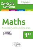 Sp%C3%A9cialit%C3%A9 Math%C3%A9matiques   Premi%C3%A8re   Nouveaux Programmes