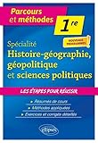 Histoire G%C3%A9ographie, G%C3%A9opolitique Et Sciences Politiques   Premi%C3%A8re   Nouveaux Programmes