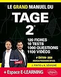 Le Grand Manuel Du Tage 2 %E2%80%93 10 Tests Blancs + 120 Fiches De Cours + 1000 Vid%C3%A9os %E2%80%93 %C3%A9dition 2020