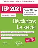 Concours Commun Iep 2020 Plus De 100 Fiches Pour Russir Lpreuve De Questions Contemporaines Entre En 1re Anne Rvolutions Le Secret