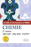 Les 1001 Questions De La Chimie En Prpa 2e Anne Mpmp Psipsi Ptpt 3e Dition Actualise