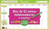 Bloc De Menus A Completer Memoniak 2016
