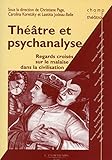 Thtre Et Psychanalyse Regards Croiss Sur Le Malaise Dans La Civilisation