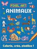 Pixel Art Animaux : Colorie, Cr%C3%A9e, Pix%C3%A9lise