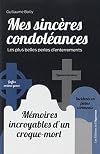 Mes sincères condoléances