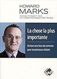 La Chose La Plus Importante: Un Bon Sens Hors Du Commun Pour Investisseurs %C3%A9clair%C3%A9s