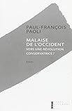 Malaise De Loccident Vers Une Rvolution Conservatrice 