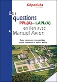 Les Questions Ppl(a) Ou Lapl(a) En Lien Avec Le Manuel Du Pilote Avion   Conforme Aesa