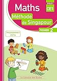 Math%C3%A9matiques Ce1 M%C3%A9thode De Singapour, Fichier De L'%C3%A9l%C3%A8ve 2 Edition 2017