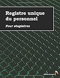 Registre Unique Du Personnel Pour Stagiaires