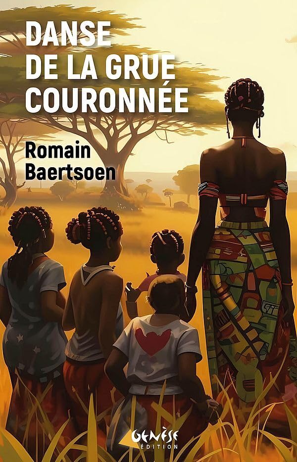Danse de la grue couronn&eacute;e Romain Baertsoen