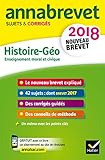 Annales Annabrevet 2018 Histoire Gographie Emc 3e Sujets Et Corrigs Nouveau Brevet