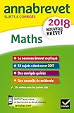 Annales Annabrevet 2018 Maths 3e Sujets Et Corrigs Nouveau Brevet