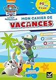 Mon Cahier De Vacances Pat'patrouille Ps Vers La Ms