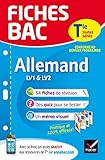 Fiches Bac Allemand Tle (lv1 & Lv2): Fiches De R%C3%A9vision Terminale Toutes S%C3%A9ries