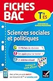 Fiches Bac Sciences Sociales Et Politiques Tle Es: Fiches De R%C3%A9vision Terminale Es