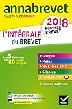 Annales Annabrevet 2018 Lintgrale Du Nouveau Brevet 3e Les Cinq Preuves En 80 Sujets
