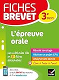 Fiches Brevet L'%C3%A9preuve Orale: Pour R%C3%A9ussir Son Expos%C3%A9 Et L'entretien