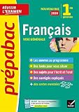 Franais 1re Gnrale Bac 2020 Inclus Oeuvres Au Programme 20192020