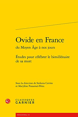 Ovide en France du Moyen Âge à nos jours