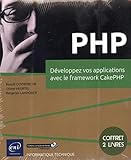 Php Coffret De 2 Livres Dveloppez Vos Applications Avec Le Framework Cakephp