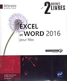 Excel Et Word 2016 Pour Mac   Coffret De Deux Livres