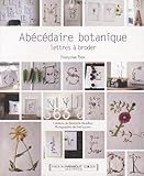 Abcdaire Botanique Lettres Broder