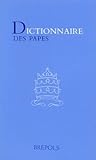 Dictionnaire Des Papes
