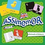 Assimemor Animals And Colours Coffret Jeu De 64 Cartes