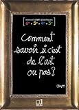 Manuel Darts Plastiques Collge Comment Savoir Si Cest De Lart Ou Pas 