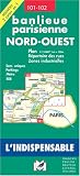 Plan De Ville Paris Banlieue Nord Ouest