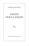 Leçon sur la leçon