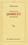 Notes Sur Qohelet Lecclsiaste